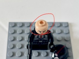 LEGO Star Wars Sith Trooper Minifigure Black Armor sw0443 Old Republic 75001