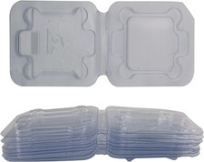 8PCS Plastic Protective Case Clam Shell for LGA1150/1151/1155/1156/1200 CPU