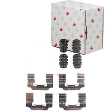 NK ZUBEHÖR MONTAGE-SATZ BREMSBELÄGE VORDERACHSE PASSEND FÜR PEUGEOT 2008 308 |