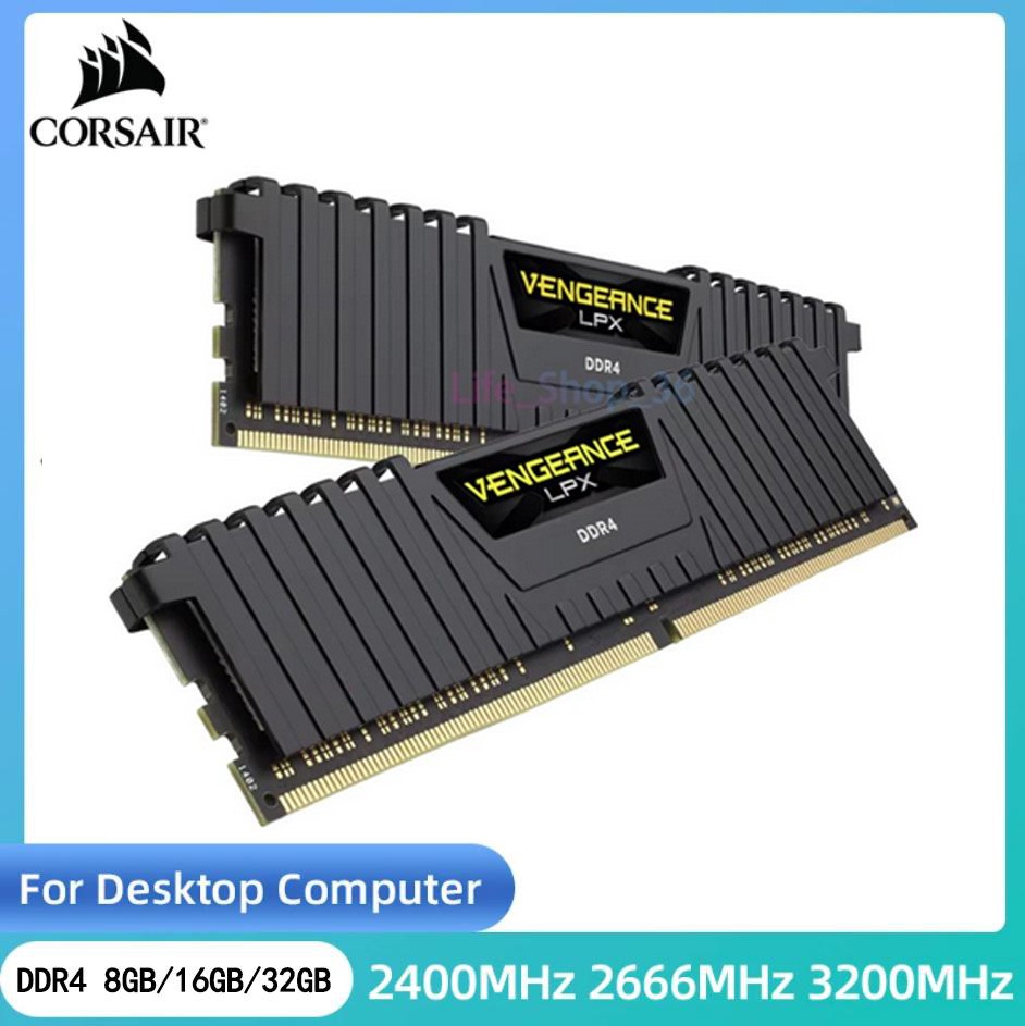 CORSAIR Vengeance LPX DDR4 8GB 16GB 32GB 3200 2666 2400 DIMM