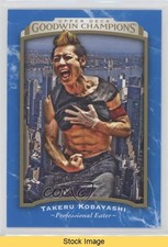 2017 Upper Deck Goodwin Champions Royal Blue Takeru Kobayashi #33 READ s9z