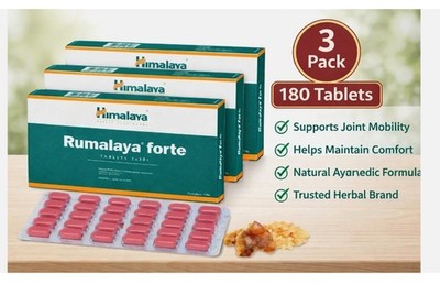 Himalaya Rumalaya Forte Tablets | 180 Tablets (3 x 60) Joint & Mobility Support