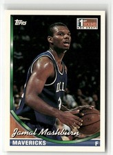 1993-94 TOPPS #312 JAMAL MASHBURN DALLAS MAVERICKS RC