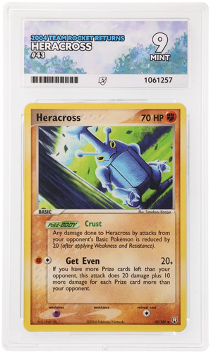 Heracross graded ACE 9 for sale on eBay