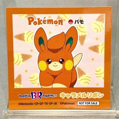 Pawmi Pamo Seal Sticker Baskin Robbins 31 Pokemon Nintendo Anime Japan E2