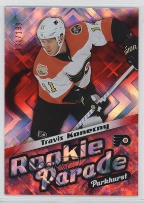 2016 Upper Deck Parkhurst Rookie Parade Red 161/199 Travis Konecny #RP26 RC eu5