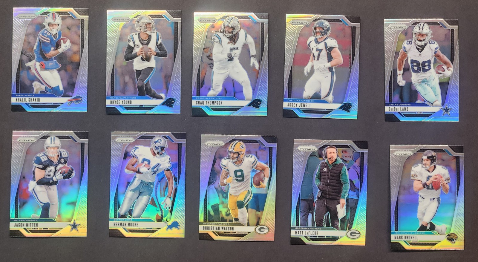 2024 NFL Panini Prizm Silver Complete Your Card Set