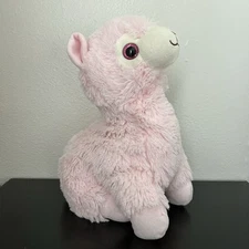 Warmies Pink Llama Alpaca Plush Stuffed Animal Microwavable Soother Lavender