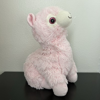 Warmies Pink Llama Alpaca Plush Stuffed Animal Microwavable Soother Lavender