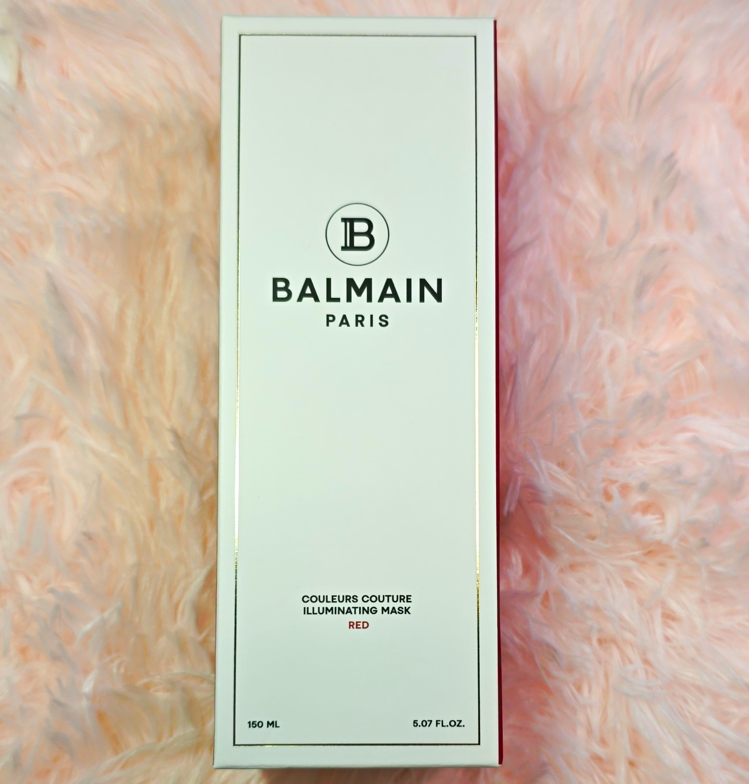 Balmain Paris Couleurs Couture Illuminating Hair Mask Red 5.07 fl