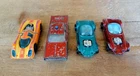 4 HOTWHEELS REDLINE lot PORSCHE 917 Fire Chief Cruiser BEATNIK BANDIT Red & Blue