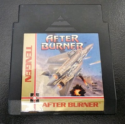 After Burner Nintendo Entertainment System NES Cleaned and Tested Working