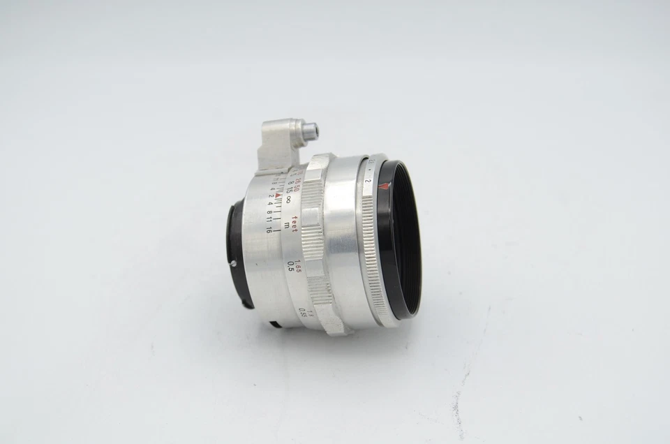Lente predefinida Zeiss Jena 58mm f/2 biotar para montagem exata [COMO ESTÁ] - Imagem 4 de 4