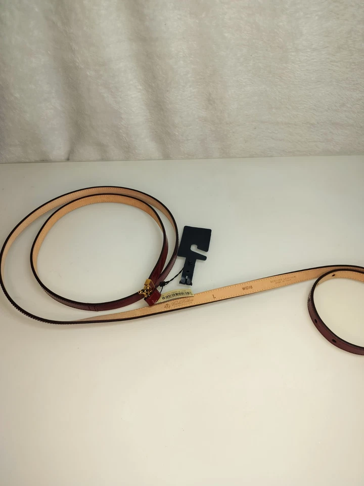 Brooks Brothers Women's Belt Genuine Leather Made In Italy Wide16 SizeLarge $228 - Image 2 of 4