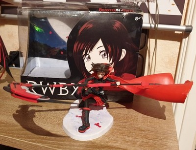 RWBY Ruby Rose Anime Figur with Box McFarlane Toys Authentic