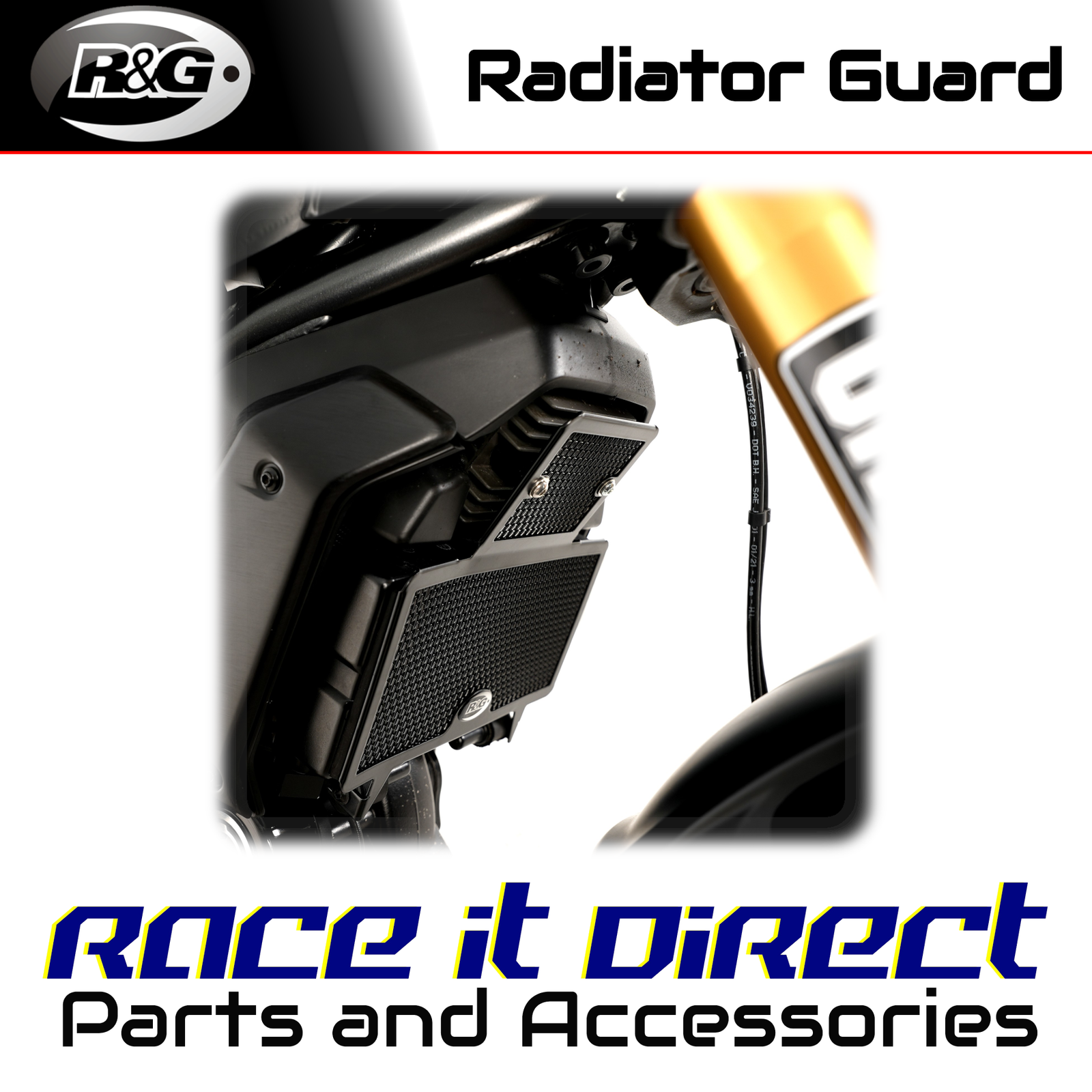 Aluminium Radiator Guard for Ducati Scrambler 1100 2018-2025 R&G