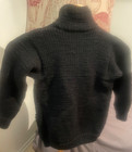 toddler sweater @ 3-4T fine Italian wool, cable knit, zipper and pocket — photo 8
