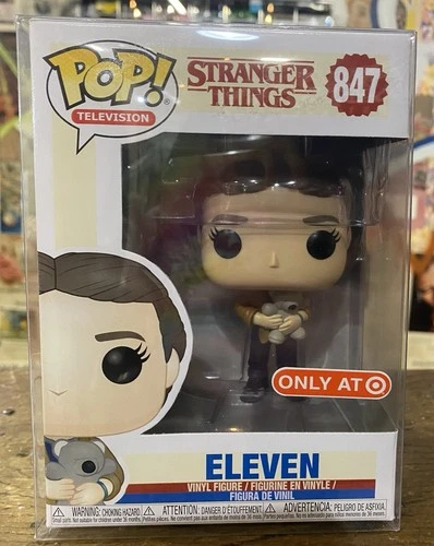 Funko Pop Television Target Exclusive Stranger Things Eleven #847 With Protector