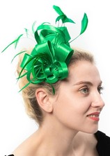 Feather Fascinator Hat for Wedding Tea Party