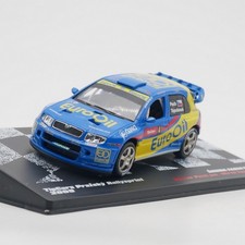 ixo 1:43 SKODA FABIA WRC 2009 Diecast Car Model Metal Toy Vehicle