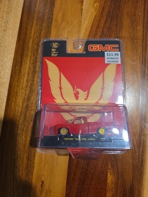 M2 Machines 1988 GMC Sierra 1500 Red Custom Hobby Lobby Exclusive 1/4000