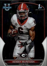 2022 Bowman University Chrome Kenny McIntosh #44 Georgia Bulldogs 16E