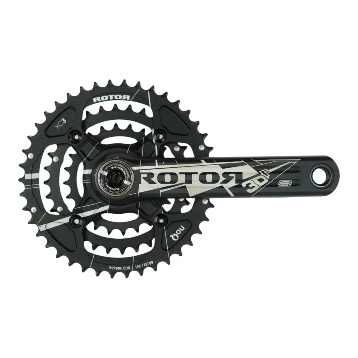 Rotor 170 mm Crankarm Crankset-With Chainrings for sale | eBay