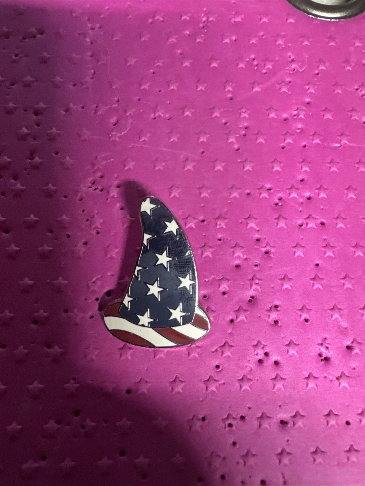 Disney Pin Fantasia Sorcerer Mickey Stars Stripes Hat Cast Member Exclusive