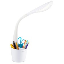 OttLite LED Organizer Desk Lamp with Natural Daylight and Storage Compartments
