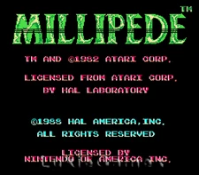 Millipede - Classic NES Nintendo Arcade Game