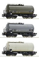 Roco 76015 Kesselwagen-Set 3 Teilig DRG Ep.Ii HO 1:87 NEU