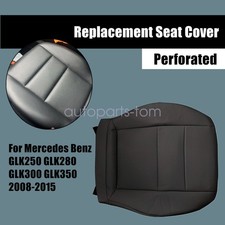 Fits Mercedes Benz Glk 350 2009-2015 Front Driver Bottom Seat Cover Black