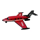 Tonka Vintage 1979 Red Black Lear Jet Air Plane Toy Read Missing Decals
