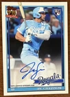 JAC CAGLIANONE 2026 TOPPS 1991 TOPPS BASEBALL ROOKIE RC ON CARD AUTO READ
