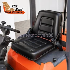 Waterproof Seat For Forklift Garden Tractor Lawn Mower w/Adjustable Backrest New