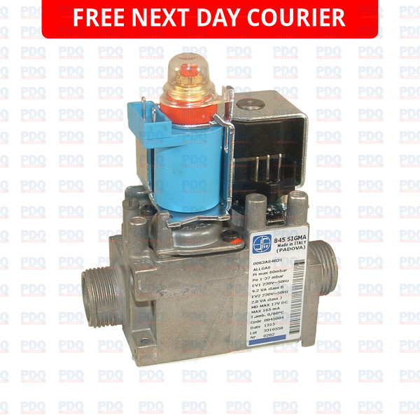 Vokera Compact, Linea, Mynute, Option, Syntesi Sabre Gas Valve 1836 NEW