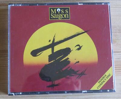 Doppel-CD * Miss Saigon + Original Broadway Tickets von 1993
