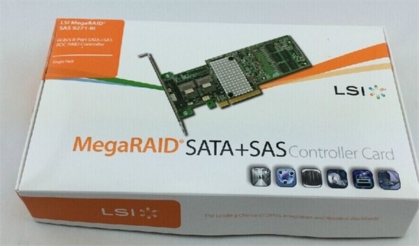 Lsi Megaraid 9271-8I 8-Port Pci-E 6Gbps Raid Controller Card New In Box ih