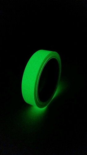 Luminous Photoluminescent Glow In The Dark Home Decor Tape Green-Blue (U.S.A.) - Picture 5 of 13