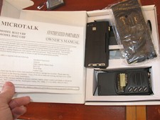 NEW Cobra MicroTalk Synthesized Portable Radio Transceiver UHF FM  M112 H112