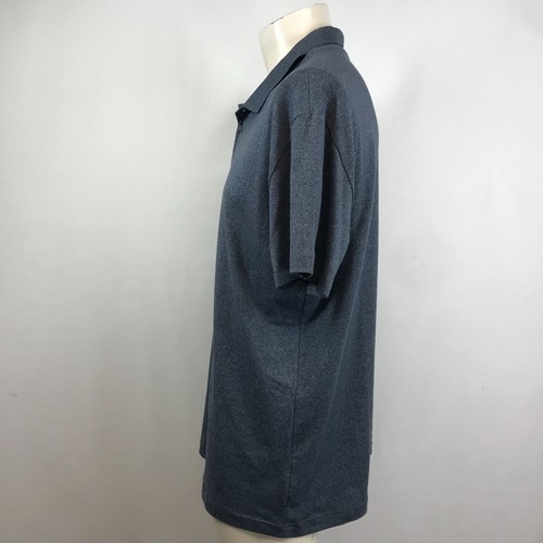 Claiborne - men's xlarge - gray short sleeve dry+cool slim fit polo shirt - Picture 2 of 4