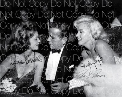 Lauren Bacall Bogart Monroe signed 8X10 photo picture poster autograph ...