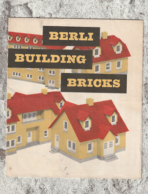 Berli Building Bricks - Bernhard Jorgensen Kopenhagen - Prospekt - 1955