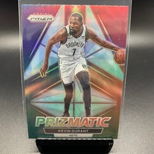 2022-23 Panini Prizm Basketball #20 Kevin Durant Prizmatic Silver Prizm Nets