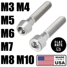 M3 M4 M5 M6 M7 M8 M10 Titanium DIN 912 Socket Head Cap Screw Bolt Fastener