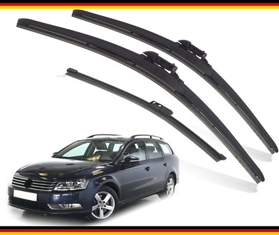 Fits VW Passat Estate 2011 2012 2013 2014 Heyner Wiper blades HH24''19''ST11''V