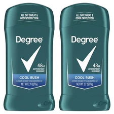 2 PACK MEN ANTIPERSPIRANT DEODORANT DEGREE STICK SPORT 48 HOUR PROTECTION 2.7 oz