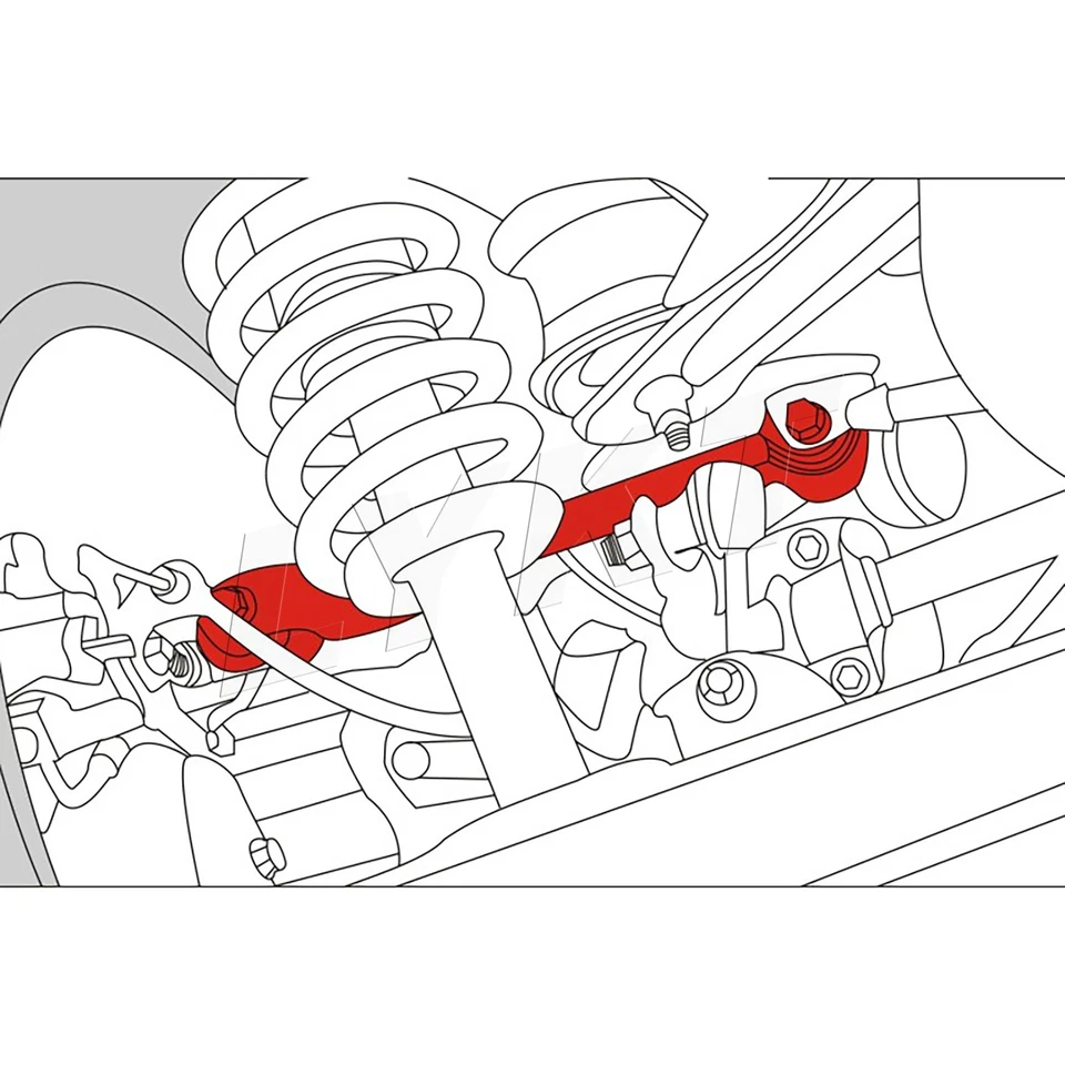 LYKT 2pcs Rear Adjustable Camber Kit for Dodge Journey、Avenger & Chrysler 200 Foto 3 de 4