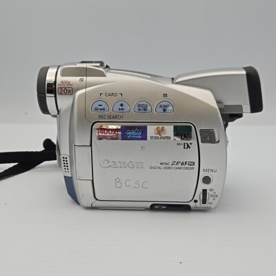 Canon NTSC ZR65MC Mini DV Digital Video Camcorder (Read Description)