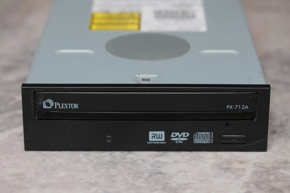 ATA/IDE Plextor PX-712A DVD±R/RW CD-R/RW internal optical drive Black - Image 3 of 4
